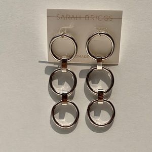 Sarah Briggs silver earrings